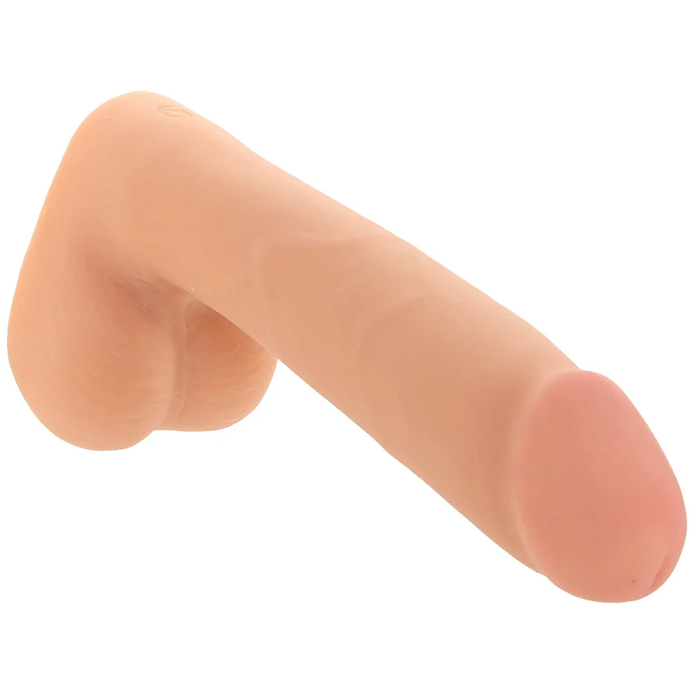 The Realistic 9 Inch Cock with Balls in Vanilla
