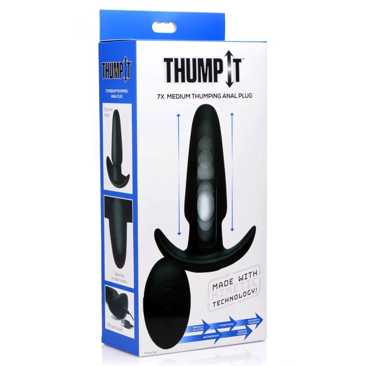 Thump It Medium Vibrating Anal Plug