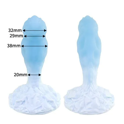 Tomax - Ice Dragon Silicone Dildo