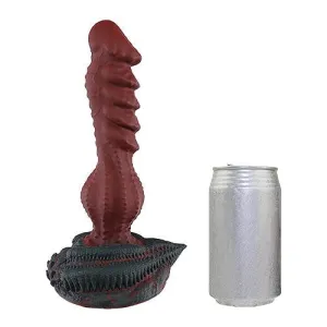 Tomax - Roaring Dragon Regular Silicone Dildo 9.6" (Wild Red)