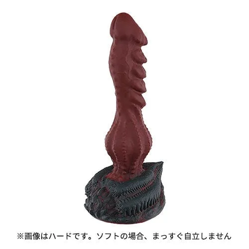 Tomax - Roaring Dragon Regular Silicone Dildo 9.6" (Wild Red)