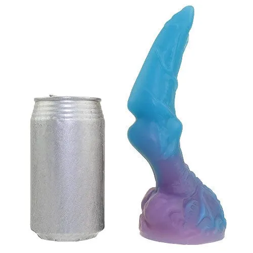 Tomax - Water Dragon Regular Silicone Dildo 8.26" (Deep Blue)