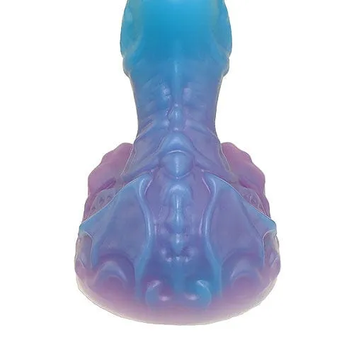 Tomax - Water Dragon Regular Silicone Dildo 8.26" (Deep Blue)