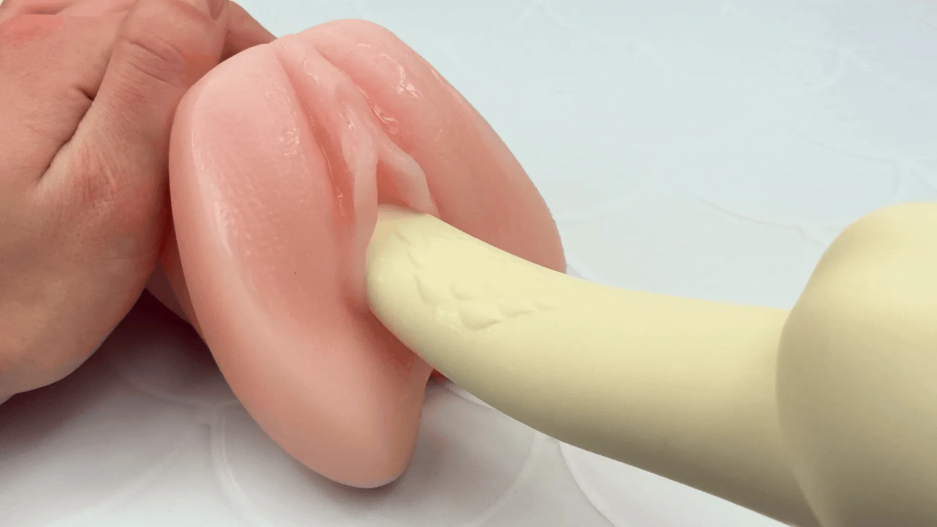 Tongue Tornado Twirling Silicone G-Spot Vibrator - Vibrates and Rotates!