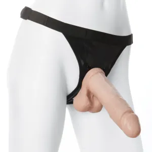 Vac-U-Lock 8" Realistic Cock With Ultra Harness