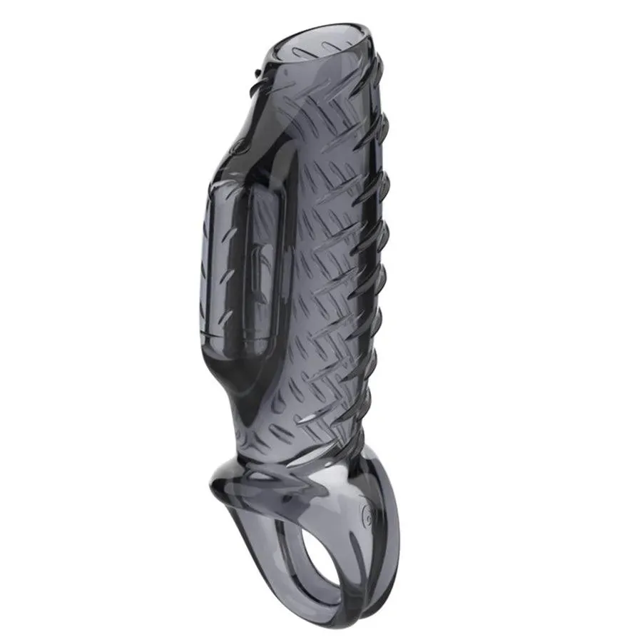 Vibrating Cock Sleeve Sex Toy for Couples