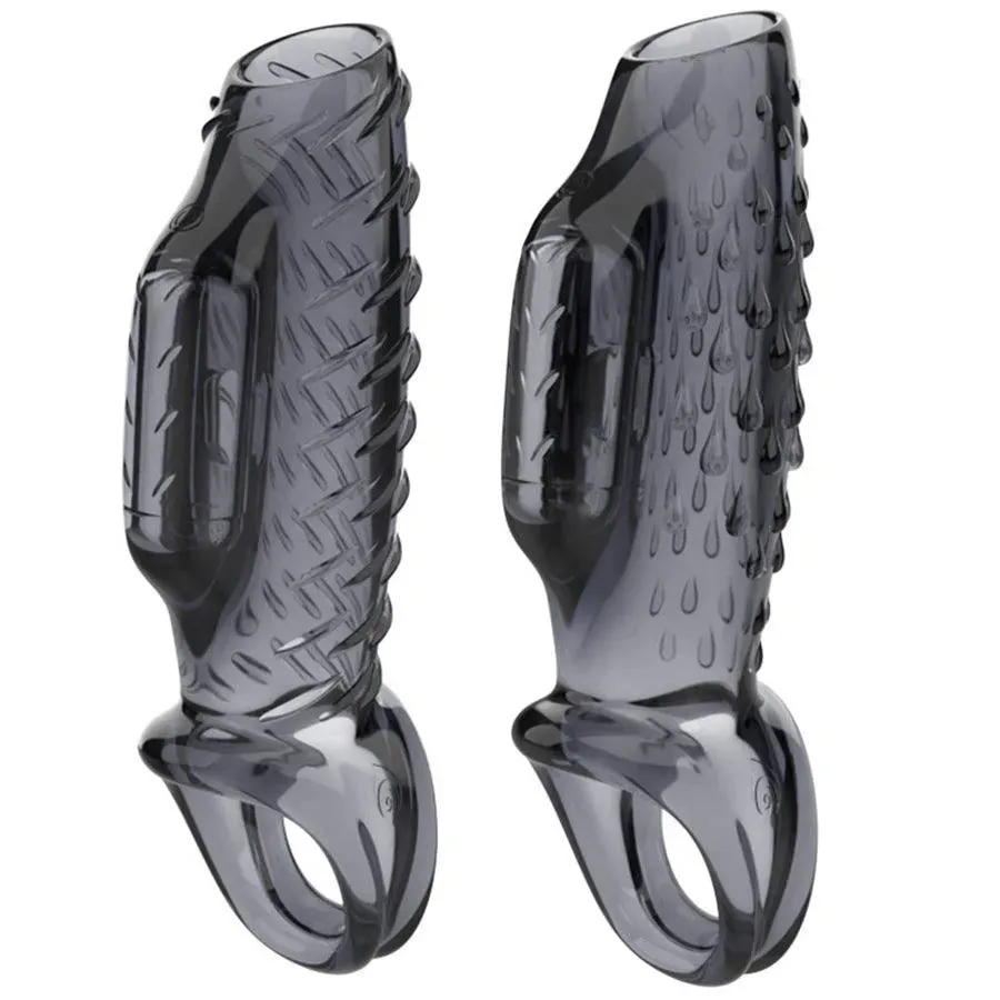 Vibrating Cock Sleeve Sex Toy for Couples
