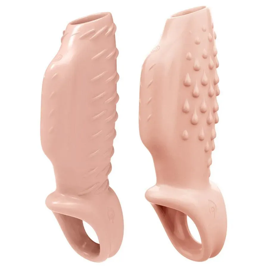 Vibrating Cock Sleeve Sex Toy for Couples
