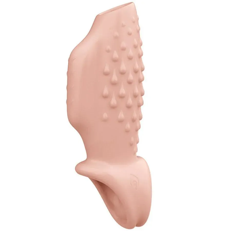 Vibrating Cock Sleeve Sex Toy for Couples