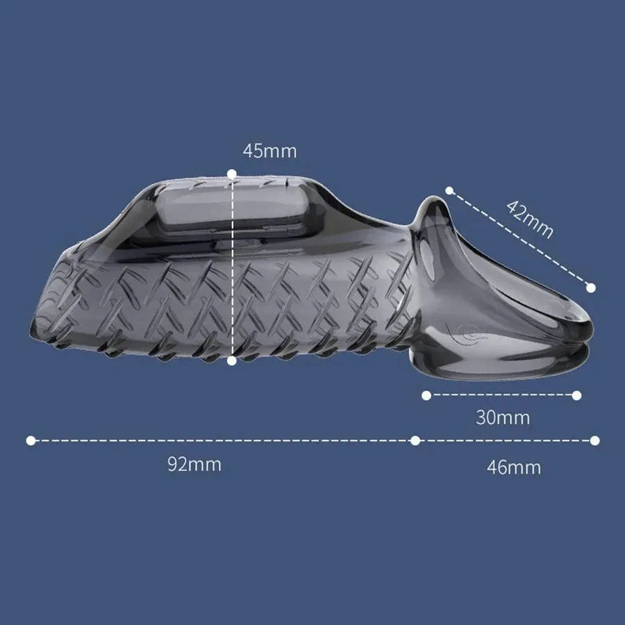 Vibrating Cock Sleeve Sex Toy for Couples