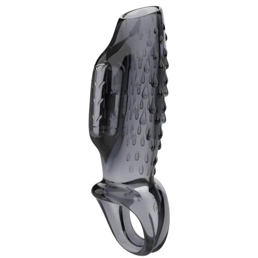 Vibrating Cock Sleeve Sex Toy for Couples