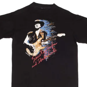 VINTAGE STEVIE RAY VAUGHAN AND DOUBLE TROUBLE 1990 TEE SHIRT LARGE MADE USA