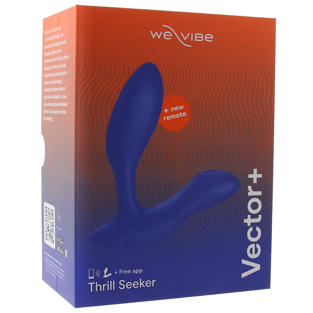 We-Vibe Vector  Prostate Massager in Royal Blue