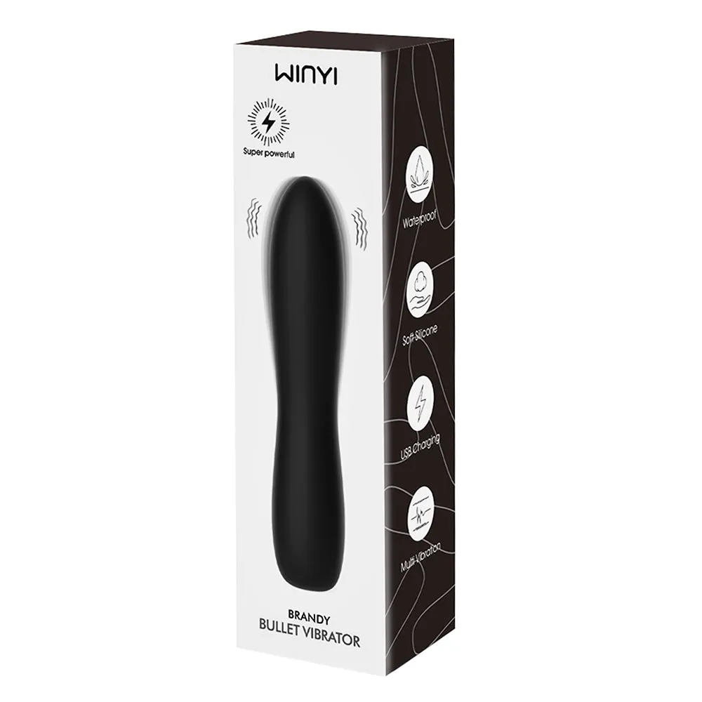 Winyi Brandy 10-Mode Super-Power Silicone Bullet Vibrator
