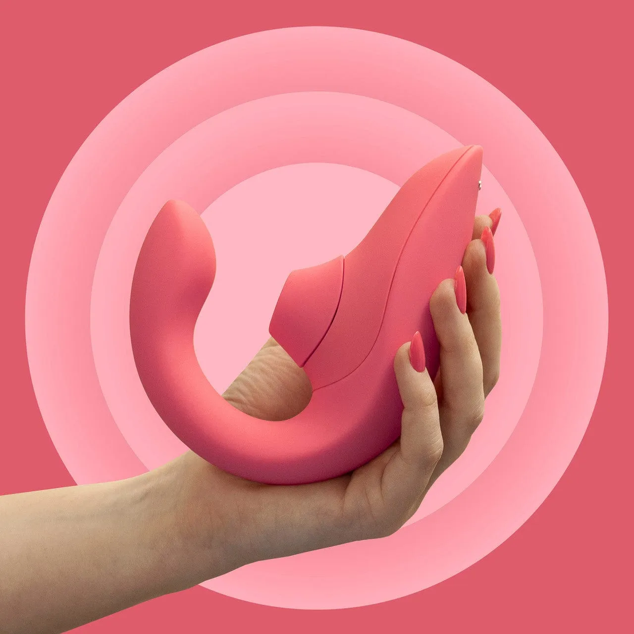 Womanizer - Blend The Original Clitoral Clit Stimulator with G Spot Dildo