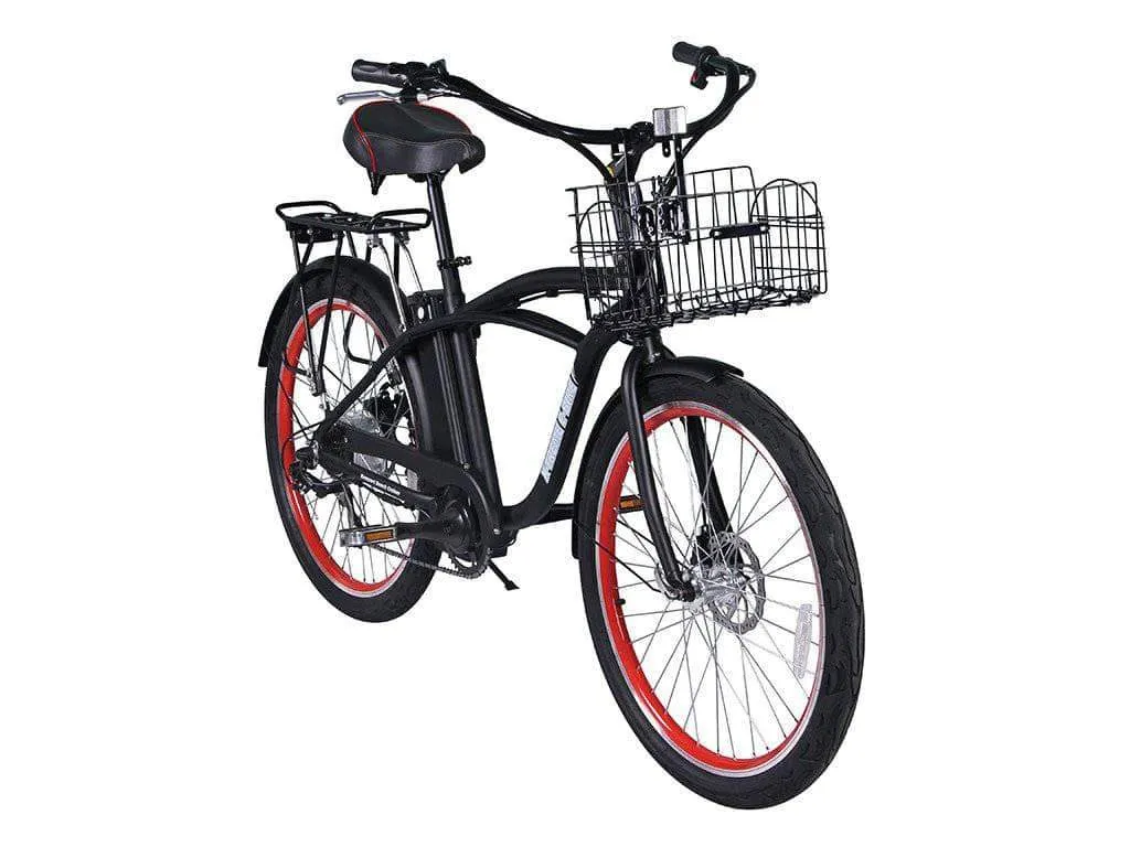 X-Treme Newport Elite Beach Cruiser Electric Bike [24V 300W]