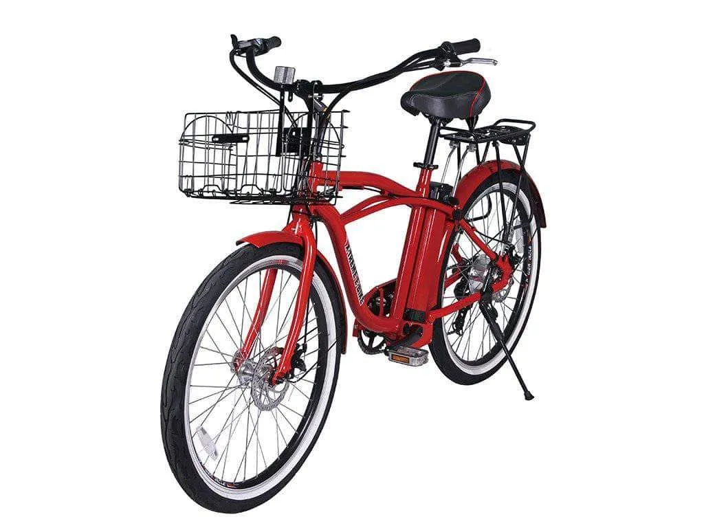 X-Treme Newport Elite Beach Cruiser Electric Bike [24V 300W]
