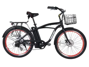 X-Treme Newport Elite Beach Cruiser Electric Bike [24V 300W]