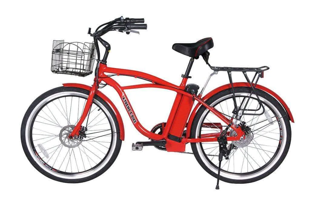 X-Treme Newport Elite Beach Cruiser Electric Bike [24V 300W]