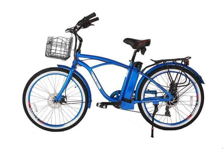 X-Treme Newport Elite Beach Cruiser Electric Bike [24V 300W]