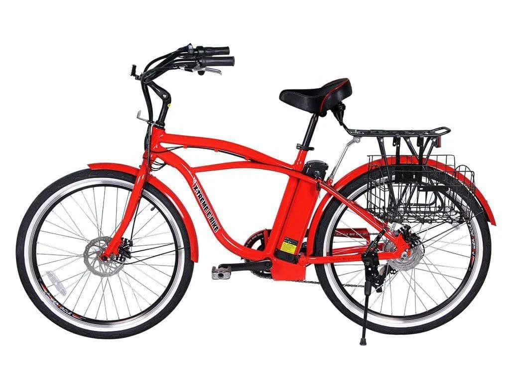 X-Treme Newport Elite Beach Cruiser Electric Bike [24V 300W]