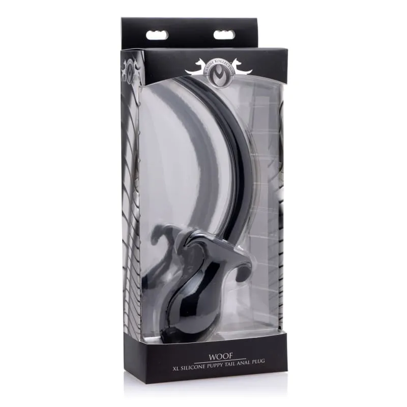 Xl Silicone Puppy Tail Butt Plug