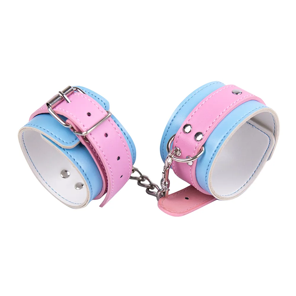 Yiwu Transgender Pride Faux Leather Wrist Cuffs
