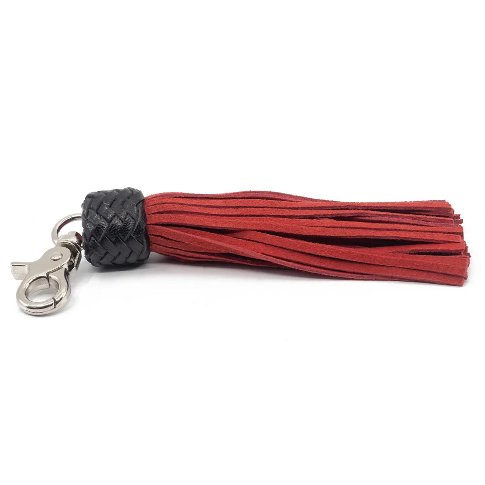 Zorba 4" Mini Swivel Snap Hook Suede Flogger