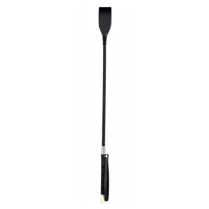 ZYL Flexible Faux Leather Riding Crop With Rubber Grip Handle