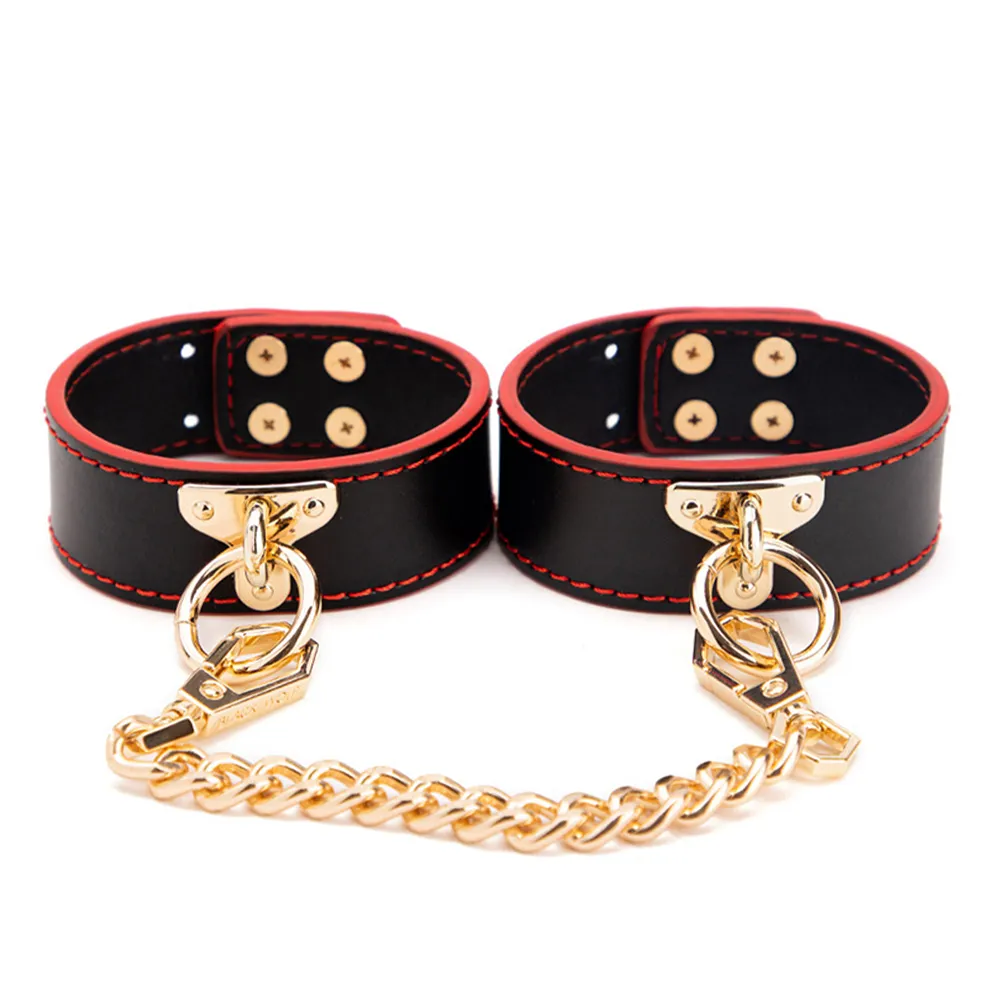 ZYL Petite Faux Leather Push-Stud Wrist Cuffs